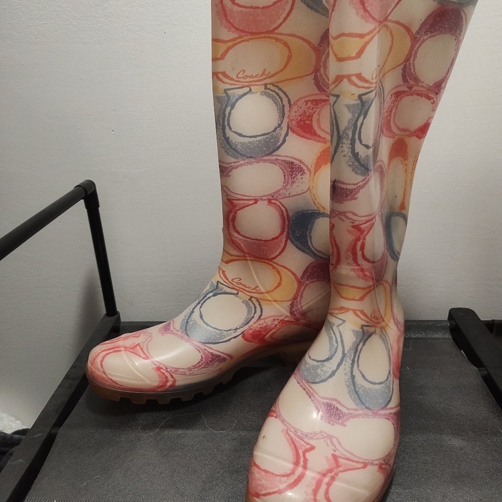 Coach Rainboots